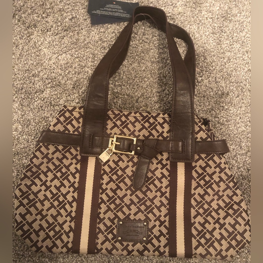 Brown tommy purse NWT